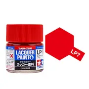 Tamiya 10ML LP-7 Pure Red Lacquer Paint