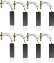Washing Machine Carbon Brushes 154740 Carbon Brushes Motor Carbon Brushes Compatible for Bosch Siemens Washing Machine 8Pcs