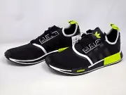 Adidas NMD R1 Boost Men’s Size 11.5 Yellow Black White Shoes Sneakers GV7183 NBY