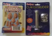 SCULPEY PUSH MOLD and CLAY EXTRUDER