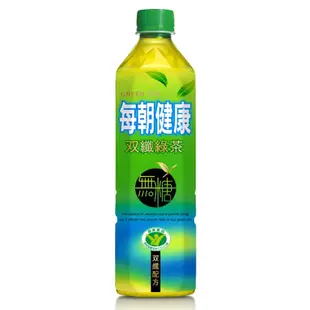 每朝健康 雙纖綠茶 650ml (24入)/箱【康鄰超市】