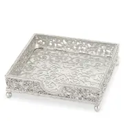 Olivia Riegel Silver Isadora Cocktail Napkin Holder