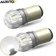 Canbus 2X White 1157 BAY15D SMD LED Stop Tail Brake Light Bulbs 7528 6500K DC12V (for: Subaru)