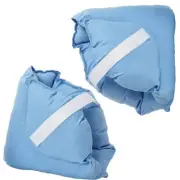 2x Heel Ankle Foot Pillows Boots for Elderly Bedridden Pressure Ulcer Bed Sores