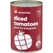 Essentials Diced Tomatoes 400G