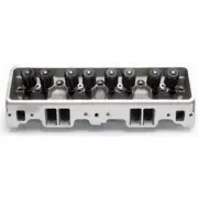 Edelbrock 60859, One Natural Aluminum Sbc Ctr/Blt Performer Cylinder Head - Assm