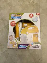 New Be A Kid Chef Master- Battery operated Mixer Light & Realistic Motion 3+