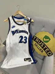 Nike Size Medium Michael Jordan Washington Wizard Classic Edition Nba Jersey