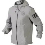 Fasthouse Statement Packable Windbreaker | Grey | Sz S
