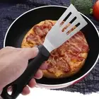 Black Anti-scald Handle Mini Serving Spatula Heat Resistant Steak Shovel Cake
