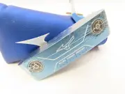 New Mizuno M-Craft 01 34" Putter W/Cover M Craft 01 34" Putter Blue Ion