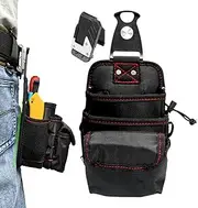 Moreeulsi Waist Tool Bag - Adjustable Waist Tool Bag | Waterproof Heavy-Duty Adjustable Fanny Pack for Repair Electrical Work Professional Use Garden Maintenance Construction