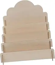 Hohopeti Desktop Card Display Rack Portable Birthday Card Display Stand Photo Display Holder For Postcards Greeting Cards And Hair Clips