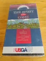 USGA THE SPIRIT OF THE GAME VHS Arnold Palmer 1999 B43 New In Wrapper