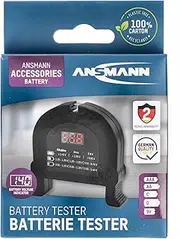 Ansmann Battery Tester for Primary & Rechargeable Batteries