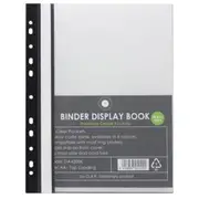 OSC Binder Display Book A4 20 Pocket Black [DA420BK]