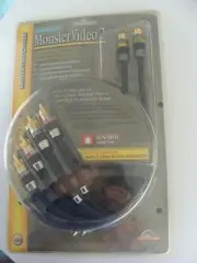 NEW SEALED Monster Cable/Monster Video 3 S-Video Interconnect 2m.