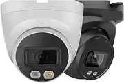 4K 8MP POE IP Surveillance Camera Built-in Mic Slot Network Dome IR 30m Dual Light(3.6mm,4MP White)
