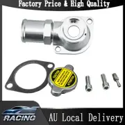 BARRA THERMOSTAT HOUSING SUITS FALCON XR6 TURBO FORD SILVER RA01 (for: Ford)