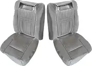 Car Spare Accessories Driver Passenger Bottom & Top Seat Cover for Chevy Impala SS 1994-1996, 4Pcs