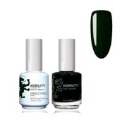 Lechat Nobility NBCS047 Emerald Forest - UV LED Gel & Nail Polish Lacquer Duo