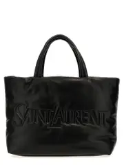 Saint Laurent-Saint Laurent Tote Nero-Donna