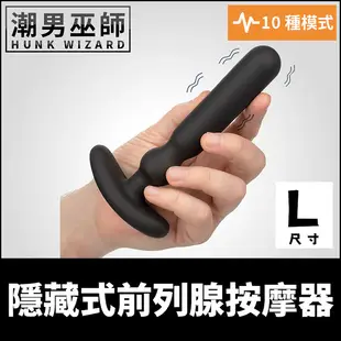 COLT 隱藏式前列腺按摩器 L尺寸 射精感刺激 | 可彎曲設計 震動男性P點G點高潮 無手射精調教肛塞