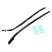 Generic 1Pair Car Windshield Pillar Molding with Clips Kit for Lexus IS F IS200D IS250 IS300 IS350 06-13 Ou Black