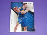 2012-13 Immaculate DAVID LEE #31 Premium/99 Golden State WARRIORS Florida GATORS