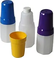 Home Leisure Mini Flask 375 ml Capacity, Assorted Color