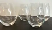 SET OF 4 VILLEROY & BOCH CRYSTAL WINE/WATER GLASS 14 4/5 OZ.