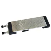 Randy & Travis Machinery Double Sided Diamond Knife Sharpening Stone W/ Holder Sharpeners
