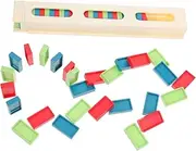 WEKAMOS 1Set Educational Domino Block Set for Domino for Hands Learning and Social Skills Development Fun Accessory for Creative Play