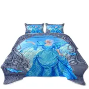 Butterflies and Blue Topaz Butterfly Girl Coverlet