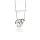 Tiffany&Co. 俏皮瓢蟲鑲18K玫瑰金+925純銀項鍊