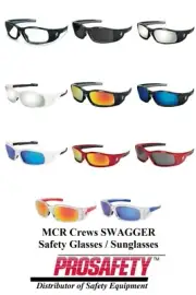 SWAGGER Sunglasses Riding Work Safety Glasses Protective Eyewear UV ANSI Z87+