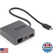 StarTech.com USB-C Multiport Adapter - USB 3.1 Gen 2 Type-C Mini Dock - USB-C