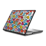 MacBook Pro 16-inch (M1 - M4) Impact Case HEARTS BY ROMERO BRITTO