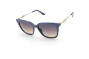 Guess Shiny Dark Blue/Smoke Gradient Women's Fashion Sunglasses GU7886 92B