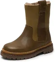 [bisgaard] niko Lamb Fashion Boot, 2 UK, Olive, 2 UK