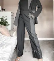 ASOS Unique 21 Constrast Wide Leg Pants - US Size 4
