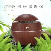 Home Aroma Essential Oil Diffuser Wood Grain Ultrasonic Aromatherapy Humidifier