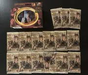 Lord of the Rings Fellowship of the Ring Action Flipz 16 SEALED PACKS ++