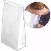 LINED VOMIT BAG Car/Coach/Boat/Plane Travel Motion/Sea Sickness/Nausea/Pregnancy
