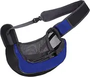 BELLIFFY Pet Carrying Bag Polyester Cross-Body Bag for Women Dog Cat Carrier Lightweight Pet Travel Carrier Dark