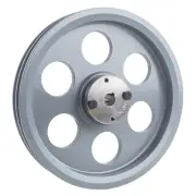 Cast Iron 9.25" Dual Groove Belt A Section 4L Pulley w/ 5/8" Sheave Bushing
