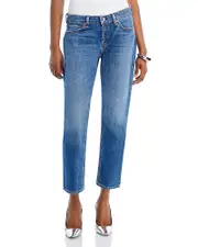 rag & bone Dre Low Rise Ankle Slim Boyfriend Jeans in Julienne