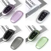 For Hyundai Santa Fe Sonata Tucson Key FOB Case Cover Clear Transparent TPU