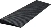Rubber Curb Ramp Kerb Driveway Threshold Ramp Non-Slip for Cars, Motorcycles Wheelchairs Lightweight, Cuttable, Black 90x20x3cm