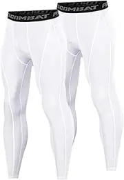 [Towintec] Men’s Compression Pants, Leggings Running Tights Workout Base Layer for Basketball Sports Athletic Football Gym